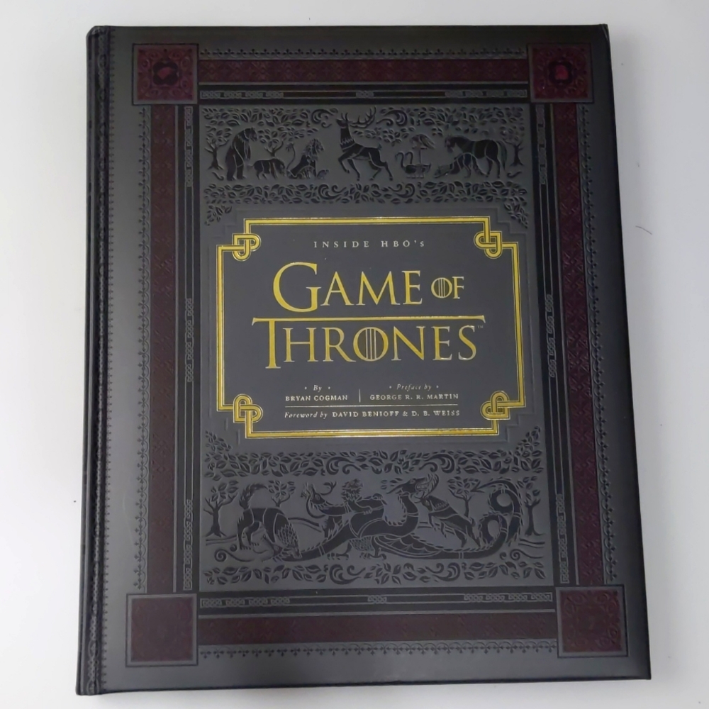 Inside HBO'S Game Of Thrones Hardbound Book By Bryan Cogman